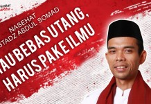 NASEHAT USTADZ ABDUL SOMAD : MAU BEBAS UTANG HARUS PAKE ILMU, BUKU MERAH MTR SALAH SATU ILMUNYA